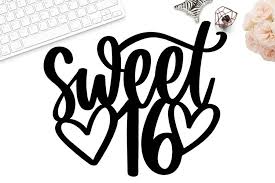 Free Free Sweet 16 Birthday Svg 877 SVG PNG EPS DXF File