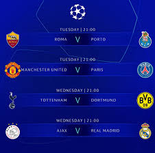 Champions league final stage » quarterfinal. Score Champion League Today Cheap Online