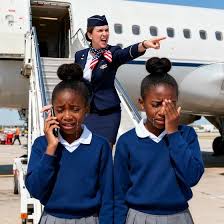 Two Black Twin Girls Were Denied Boarding a Plane—Until They Called Their  CEO Dad and Requested a Cancellation..., "If you can’t wait patiently,  you’ll be denied this flight entirely.", Those words ...