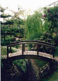 Bamboo Garden Design Japanese Garden Garden Bridge Organic Gardening