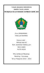 Check spelling or type a new query. Doc Karya Tulis Ilmiah Tentang Sumber Mata Air Ryan Stia Academia Edu