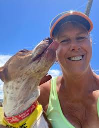 Adopting low-key dog Koa from Maui Humane Society