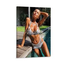 ACSGQR Famous Australian Model Abby Dowse Shoots Sexy Photo Poster2 Canvas  Poster Wall Art Decor Print Picture Paintings for Living Room Bedroom ...