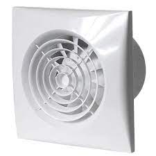 How to install kitchen exhaust fan. Silent Kitchen Fan With Pull Cord Envirovent Sil150p Axial Impeller 78l S