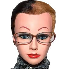 Luxottica Gold Plastic Eyeglass Frames for sale