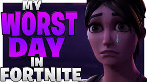 My Worst Day In Fortnite Ever (Live Commentary)