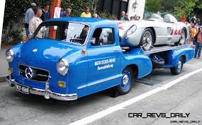 1954 Mercedes Benz Blue Wonder Race Transporter Benz S Mercedes Benz Mercedes