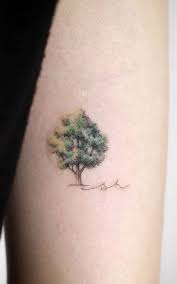50 Gorgeous And Meaningful Tree Tattoos Inspired By Nature S Path Tree Tattoo Tree Tattoo Color Tree Tattoo Designs
