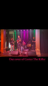 Here's a snippet of our cover of Neil Young's "Cortez The Killer."  https://www.facebook.com/reel/2466739480187488 · Paul Jacobsen And The  Madison Arm · Facebook