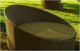 Don't give yourself a hard time with uncomfortable patio furniture. Custom Round Daybed Cushions Cushion Corner