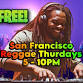 FREE Reggae Thursdays DJ Riddims event in San Francisco, CA