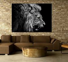Black And White Lion Canvas Print Pin On Black And White Lion