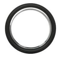 ISO-KF Aluminum-Viton Centering Ring