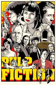 Pulp Fiction, 5 Digital Downloadable Printable Movie Posters - Etsy