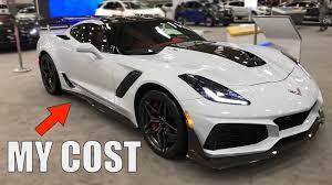 Some of the shapes were sporty but before the c7, materials and switchgear were rarely any different than found in an impala. How Much My 2019 Corvette Zr1 Cost Youtube