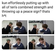 Pin By Kdramasandkpoparecool On K To The Humor Ten Peace Throwing Up