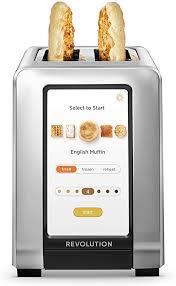 Revolution Cooking R180 Grille Pain A 2 Tranches En Acier Inoxydable A Haute Vitesse Technologie Instaglo Exclusive Avec 63 Reglages Numeriques Pour Un Toast Parfait A Chaque Fois Amazon Ca Maison Et Cuisine