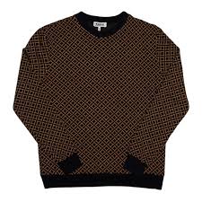 Black And Gold Sweater Unisex Skim Milk Whole Diamonds Gold Sweater Black Gold On Garmentory Sweaters Black Sweaters Gold Sweater