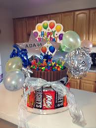 Birthday Decoration Ideas For 12 Year Old Boy 13 Year Old Candy Bar Kit Kat Cake Birthday Presents For Boys Boy Birthday Parties 13th Birthday Parties