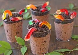 Dirt Pudding Cups With Gummy Worms Recipe Recipe Gummy Worms Recipe Dirt Pudding Dirt Recipe