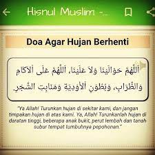 Doa Agar Hujan Berhenti Sesuai Sunnah Foto Dakwah