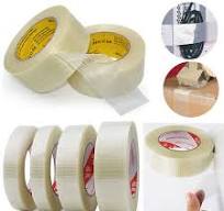 Weave Fiberglass Tape Adhesive Filament Cross Mesh Model Roll Heavy Duty  Packing | eBay