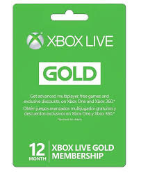 Microsoft Xbox Live 12 Month Gold Membership For Xbox 360 Xbox One Xbox Live Xbox Xbox 360 Games