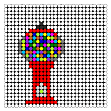 See more ideas about perler, perler bead patterns, beading patterns. Gumball Machine Perler Bead Pattern Bead Sprites Food Fuse Bead Patterns