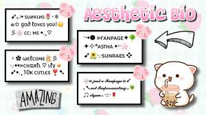 Maybe you would like to learn more about one of these? How To Create An Aesthetic Bio For Your Fanpages Aesthetic Bio Tutorial For Fanpage Youtube