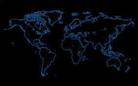 Download, share or upload your own one! World Map Black And Blue Hd Wallpaper
