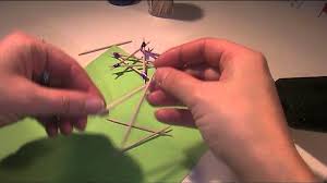Weihnachtssterne basteln, mit einer bastelanleitung ist das ganz einfach. Anleitung Sterne Mit Holz Zahnstocher Basteln Youtube