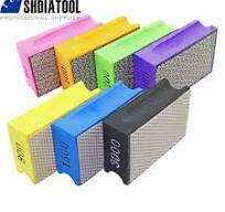 Electroplated Diamond & Resin Hand Polishing Pad Grinding Block for Stone  Tile | eBay