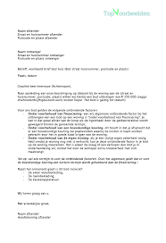 Voorbeeld Brief Bod Huis