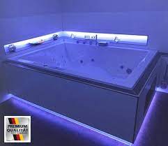 Am ende des bestellprozesses finden sie ein kommentarfeld. Doppel Whirlpool Badewanne Links Doppelwanne Led Optional Mit Ozon Heizung Supply24