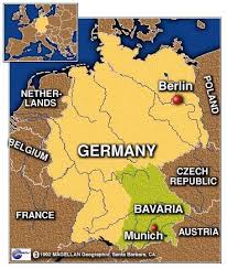 Munchen Munich Bavaria Germany Germany Germany Map Belgium Germany