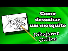 Desenhos do aedes aegypti para colorir; Como Desenhar Um Mosquito Youtube