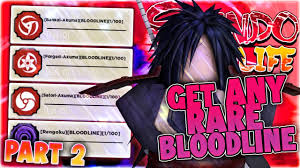 Top 5 *best* bloodline in shindo life! How To Get Any All Rare Bloodline Kekkei Genkai Secret Method Roblox Shindo Life Youtube