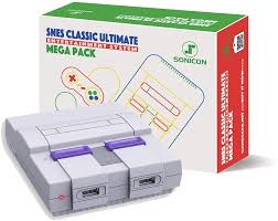 20 results for retro nintendo entertainment system console. Buy Sonicon Preloaded Snes Classic Edition Mini Retro Console Compatible With Nintendo Nes Super Nintendo Sega Genesis Emulator Full Collection Of Nes Snes Games Hdmi 1080p Snes 8598 Games Online In