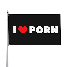 Garden Flag I Love Porn Sign Flag Outdoor Banner Flags Decor Flag Pride  Banner Funny Flag For IndoorOutdoor Party Parades 90x150 cm :  Amazon.co.uk: Garden