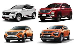 kia seltos vs mg hector vs hyundai creta vs tata harrier