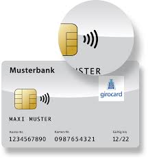 That is where my confusion comes in. Suche Faq Girocard
