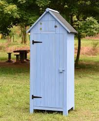Ein gartenhaus oder geräteschuppen ist eine praktische bereicherung für nahezu jeden garten. Dynamic24 Geratehaus Holz Gartenschrank Blau Gartenhaus Garten Haus Gerate Schuppen Gerateschrank Online Kaufen Otto