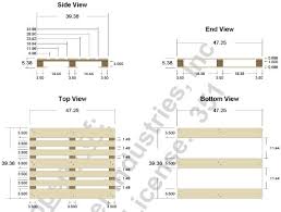 Treen Box Pallet The Pallet People Pallet Dimensions Wood Pallet Dimensions Design