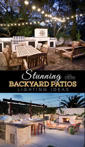 You will get some ideas and willing to begin your plans. Stunning Patios With Lights Diy Patio Lighting Ideas Craft Mart