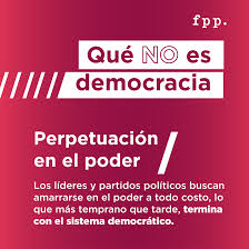 Esta se mueve por medio de un conjunto de reglas que determinarán una conducta ordenada tanto social como. Fundacion Para El Progreso Pa Twitter Democracia No Es Perpetuacion En El Poder Los Lideres Y Partidos Politicos Buscan Amarrarse En El Poder A Todo Costo Lo Que Mas Temprano Que Tarde