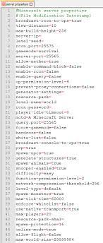 Thankfully, minecraft console commands are wonderfully simple to use; Server Properties Official Minecraft Wiki