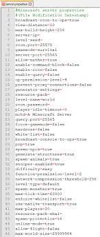 Play classicube, our sandbox block game inspired by minecraft classic, today for free! Server Properties Minecraft Wiki