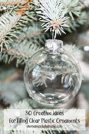 30 Creative Ideas For Filling Clear Plastic Ornaments In 2020 Clear Plastic Ornaments Diy Christmas Ornaments Easy Christmas Ornaments Homemade