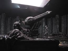 Ben Procter Online Portfolio Prometheus Space Jockey Chair Alien Covenant Concept Art Alien Isolation Prometheus Movie