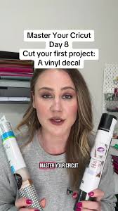 Crafting a Simple Vinyl Decal with Cricut